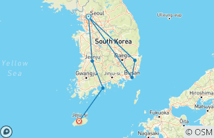 Reisroutes van 2-weekse