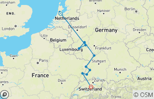 Reisroutes van 10-daagse