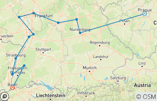 Reisroutes van 2-weekse