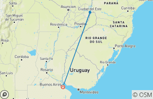 Reisroutes van 3-daagse