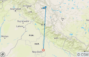 Reisroutes van 2-weekse