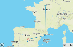 Reisroutes van 10-daagse