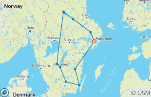 Reiserouten für 2 Wochen