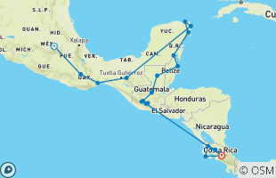 Reiserouten für 1 Monat+