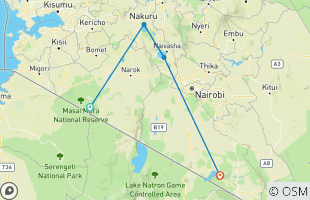 Reiserouten für 7 Tage