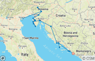 Reiserouten für 2 Wochen