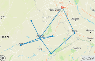 Reisroutes van 2-weekse