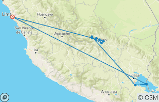 Reiserouten für 10 Tage