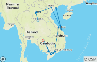 Reisroutes van 3-weekse
