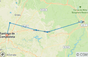 Reisroutes van 7-daagse