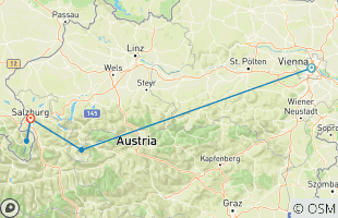 Reisroutes van 7-daagse