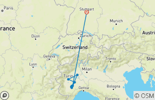 Reiserouten für 7 Tage