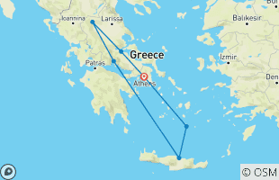 Reisroutes van 10-daagse