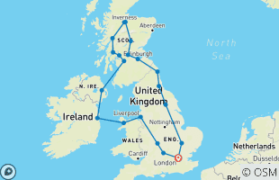 Reisroutes van 2-weekse