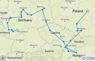 Reisroutes van 2-weekse