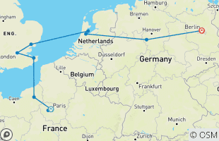 Reiserouten für 10 Tage