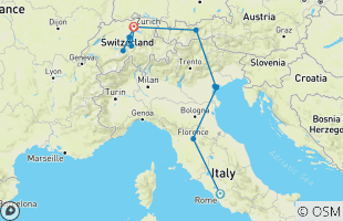 Reiserouten für 7 Tage