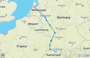 Reiserouten für 10 Tage