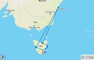 Reisroutes van 2-weekse