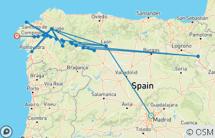 Reisroutes van 2-weekse