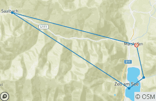 Reisroutes van 7-daagse