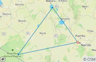 Reiserouten für 7 Tage