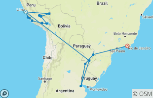 Itinerarios de Más De Un Mes