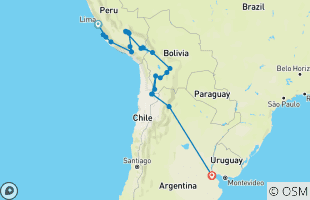 1 Month+ Itineraries