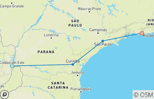 Reisroutes van 10-daagse