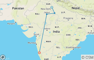 Reiserouten für 10 Tage