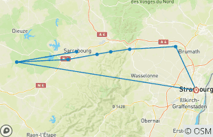 Reiserouten für 7 Tage