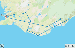 Reisroutes van 3-daagse