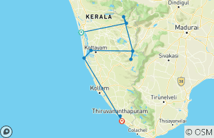 Reisroutes van 10-daagse