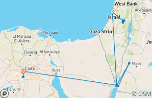 Reisroutes van 7-daagse