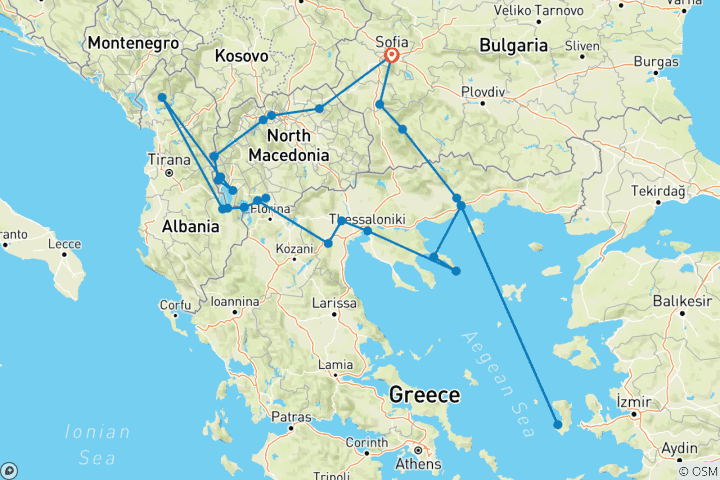 Map of Ancient Macedonia