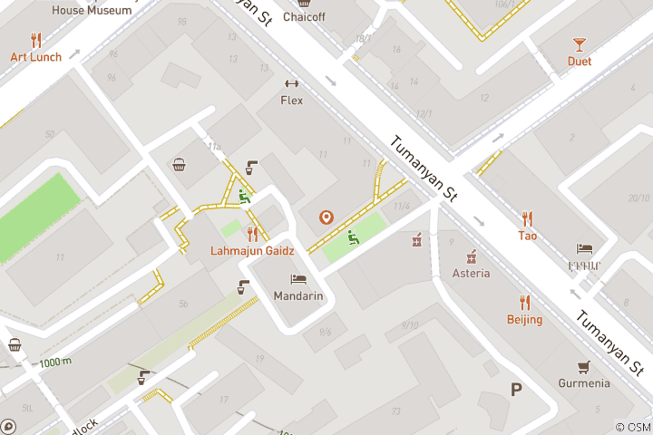 Carte du circuit Arménie / Rencontre avec les habitants - 8 jours 7 nuits - 2026