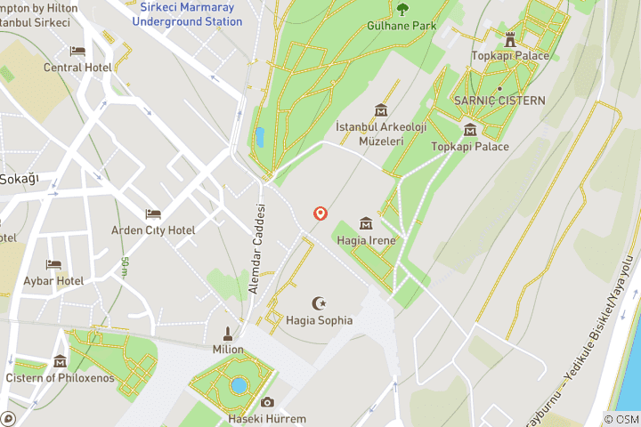 Map of Istanbul City Break