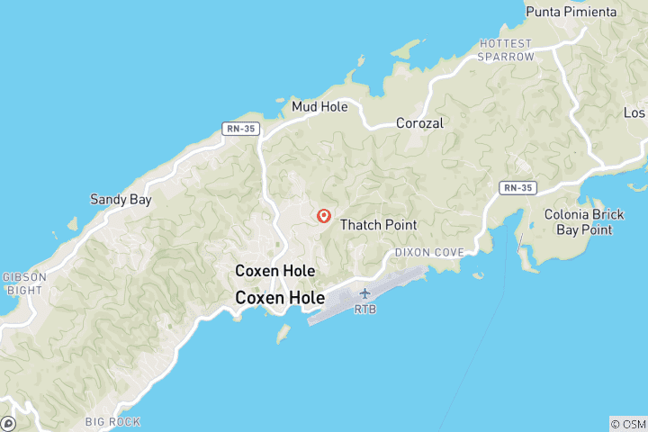 Map of Honduras: Roatán in its Full Splendor  - 8 days