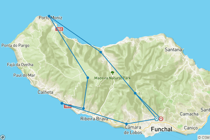 Mapa de Madeira: Impresiones