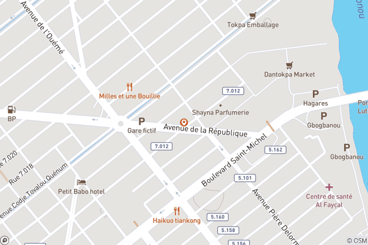 Kaart van Voodoo Festival in Ouidah 4Dagen / 3Nachten