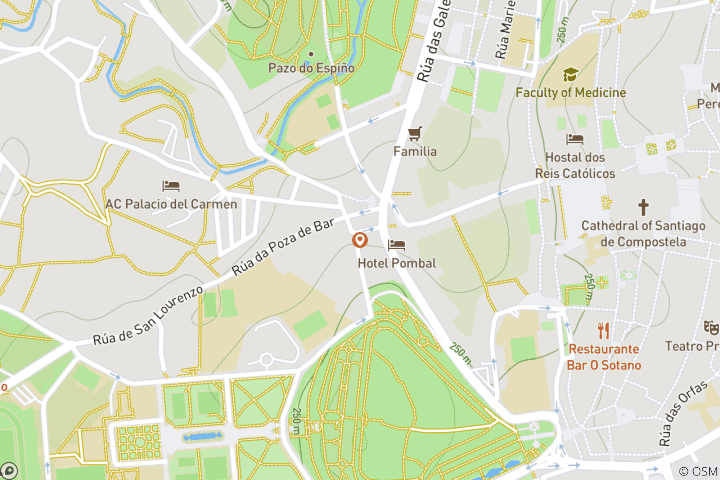 Karte von Patagonien Pur (16 Tage)