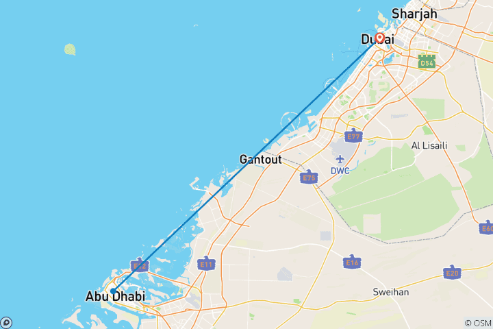 Map of Dubai Escape
