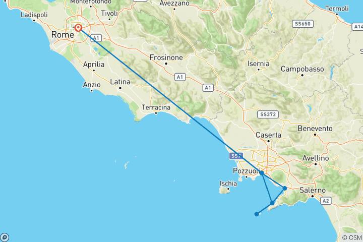 Karte von Sorrento Dream (auf Anfrage)