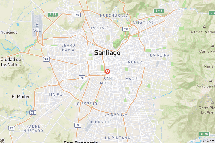 Map of Premium Patagonia (1 destination)