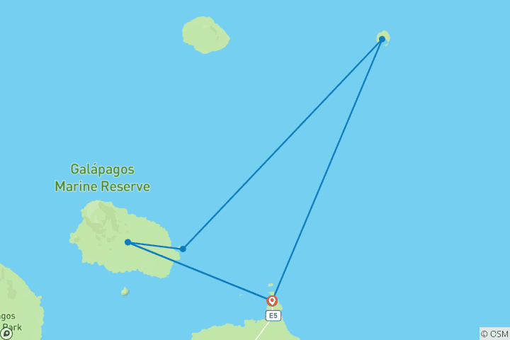 Carte du circuit Catamaran de luxe Alya 5 jours
