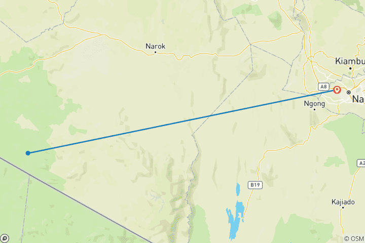 Kaart van De ultieme safari-ervaring in de Maasai Mara – het luxueuze Spirit Of The Mara-camp