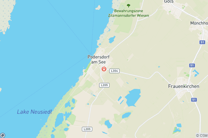 Carte du circuit Croisière en étoile sur le Neusiedlersee (8 jours)