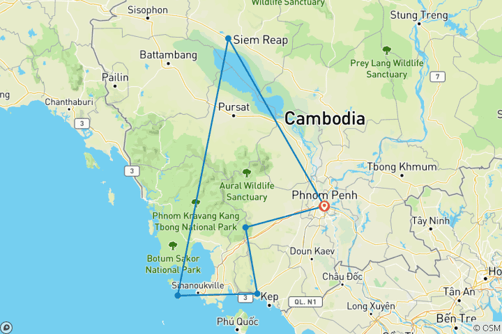 Mapa de Aventura Camboya