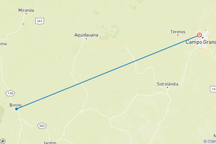 Map of Bonito Experience
