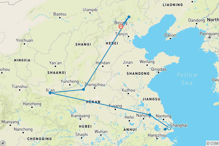 Map of Solo-ish China